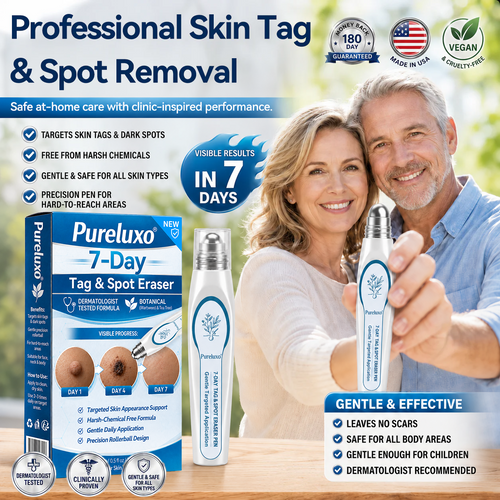 𝐏𝐡𝐚𝐫𝐦𝐚𝐜𝐢𝐬𝐭 𝐑𝐞𝐜𝐨𝐦𝐦𝐞𝐧𝐝𝐞𝐝 ✅Pureluxo® 7-𝐷𝑎𝑦 𝗧𝐚𝐠 & 𝗦𝗽𝐨𝐭 𝐄𝐫𝒂𝒔𝒆𝒓😝(Zero 𝐏𝐚𝐢𝐧, Zero 𝐒𝐜𝐚𝒓𝒔 Rollerball)😝